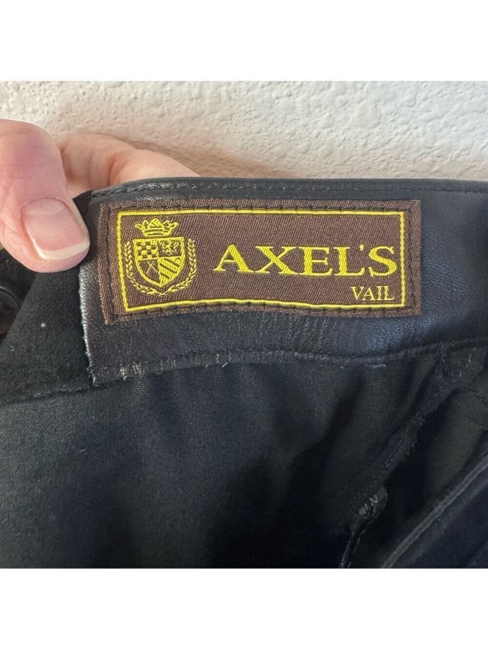 ARTICO {AXEL’S VAIL} Suede Black Pants - Picture 14 of 17